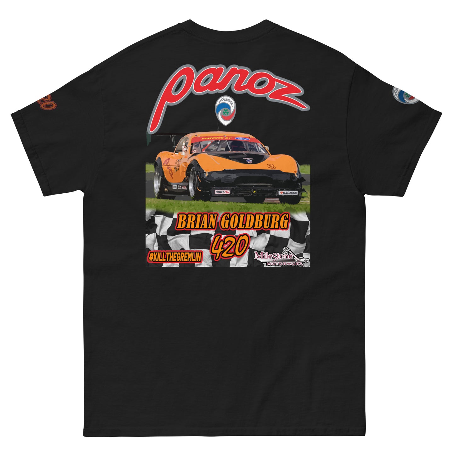 Team 420 Embroidered Panoz Short Sleeve Shirt
