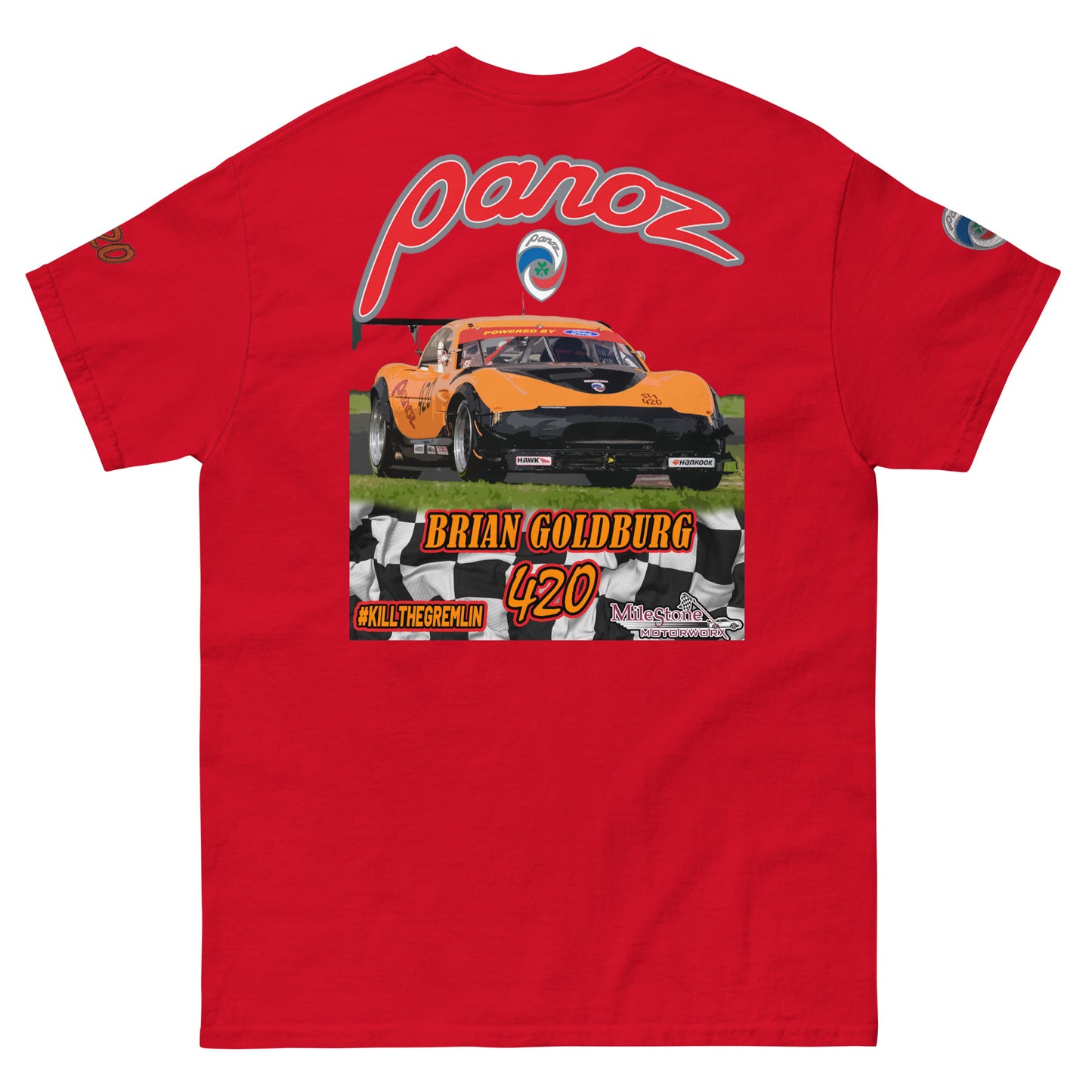 Team 420 Embroidered Panoz Short Sleeve Shirt