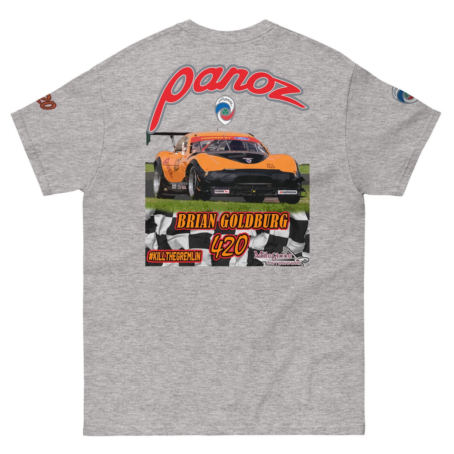 Team 420 Embroidered Panoz Short Sleeve Shirt