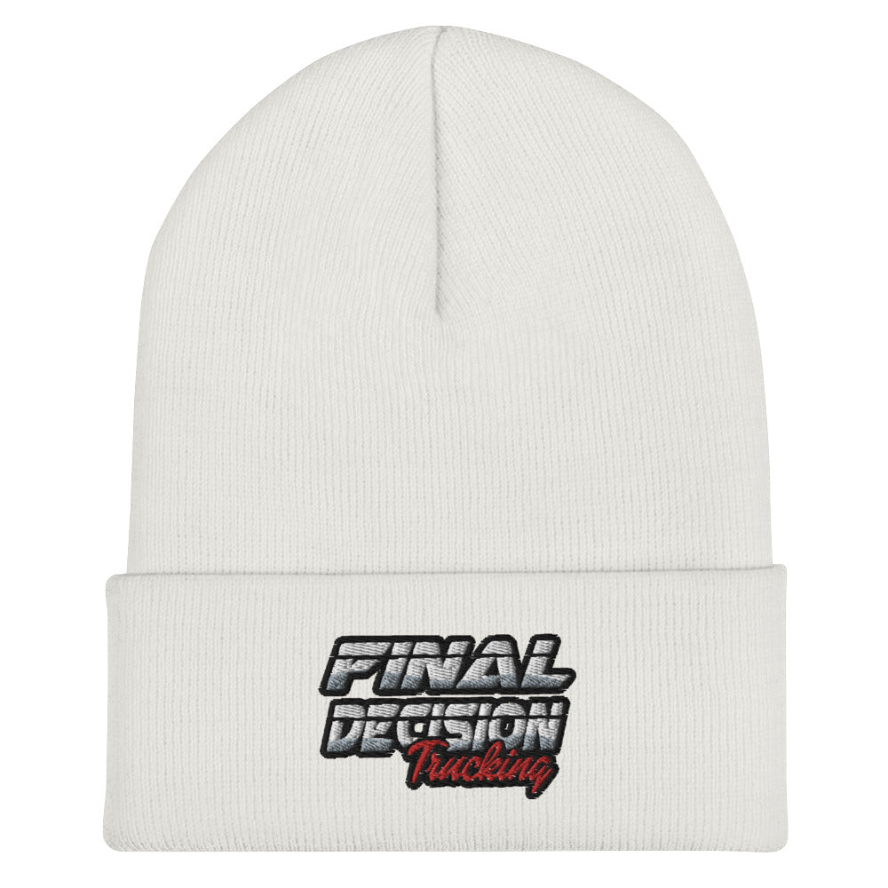 Final Decision Trucking Cuffed Beanie