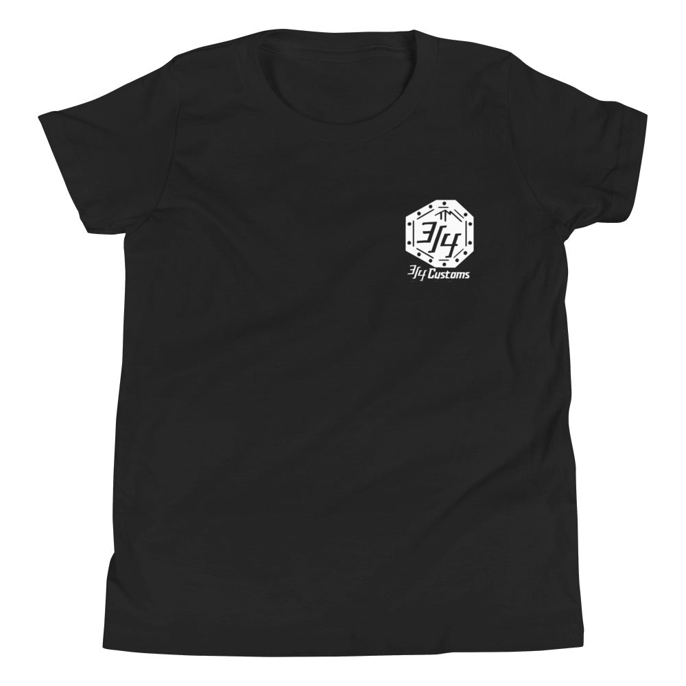 3/4 Customs Youth Short Sleeve