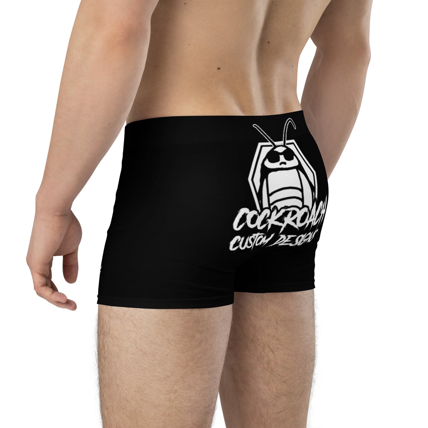 Cockroach Custom Design Black Boxer Briefs