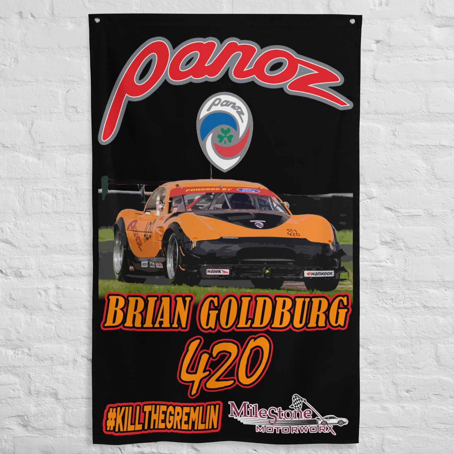 Team 420 Panoz Flag