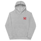 D'Andrea Floor Design Red Lettering Youth Hoodie