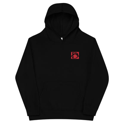 D'Andrea Floor Design Red Lettering Youth Hoodie