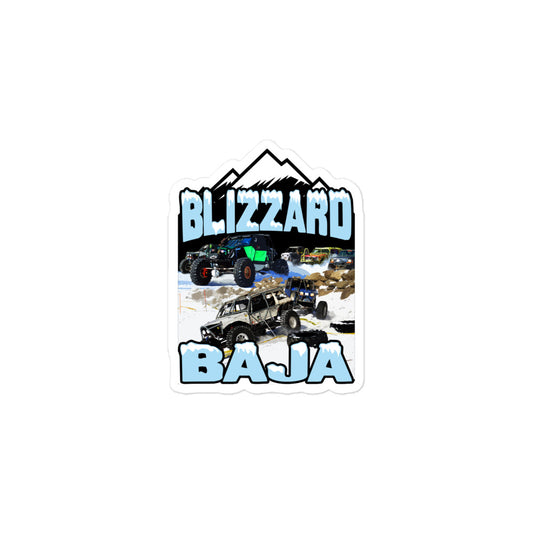 Blizzard Baja sticker