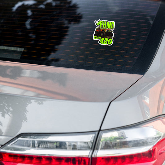 Rhino Team 420 sticker