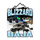 Blizzard Baja sticker