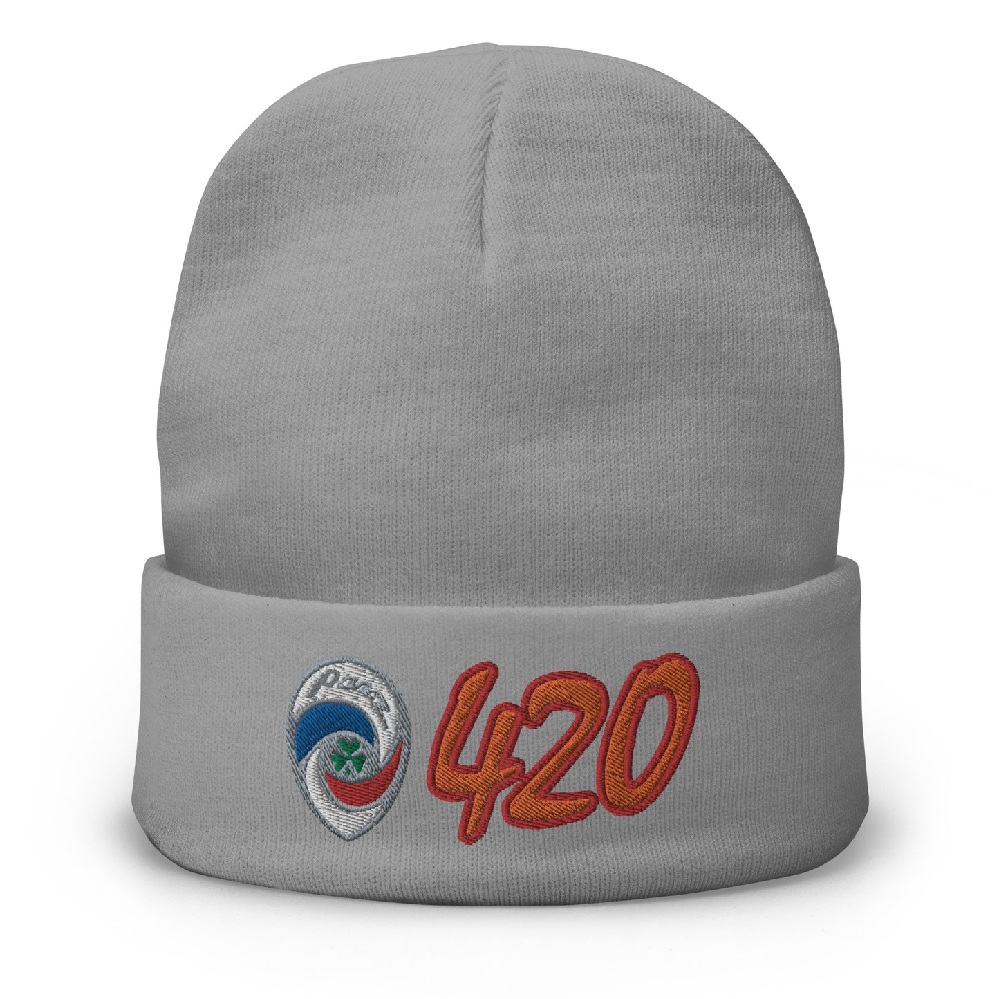 Team 420 Embroidered Panoz Beanie