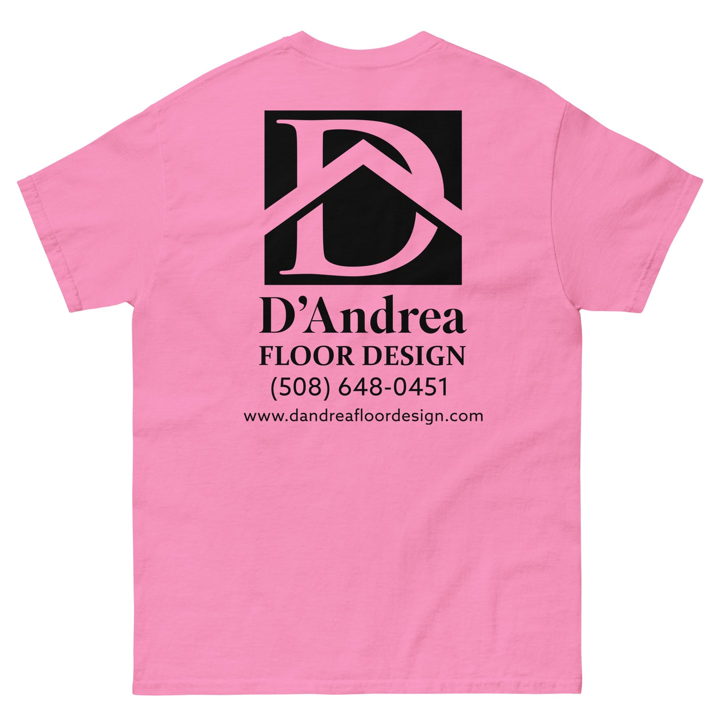 D'Andrea Floor Design Black/Azeala cotton tee