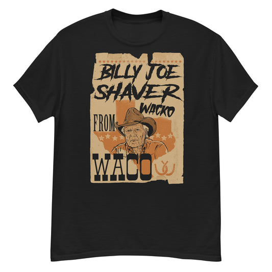 Shaver Wacko from Waco tee