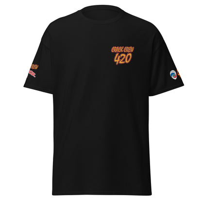 Team 420 Crack Crew Panoz Short Sleeve Shirt With Print on Sleeves