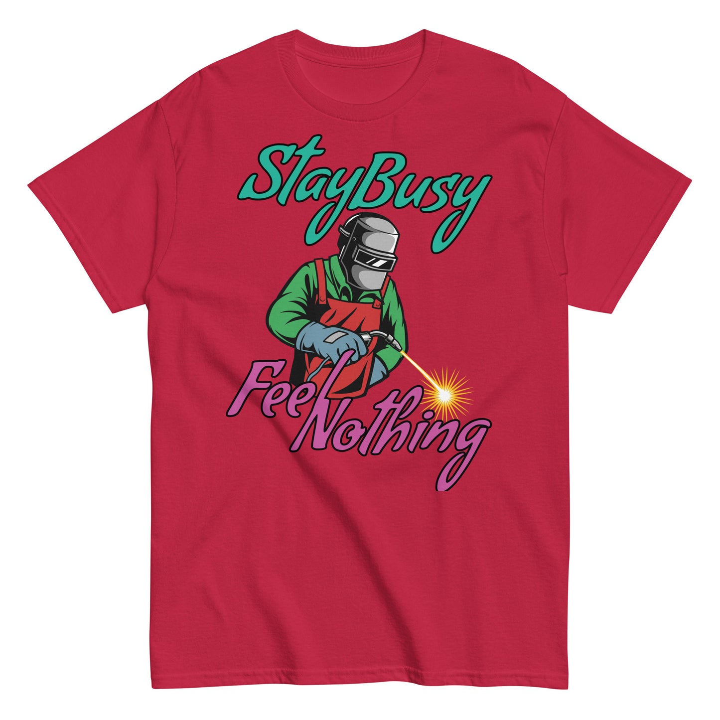 Stay Busy Feel Nothing Tee Shirt