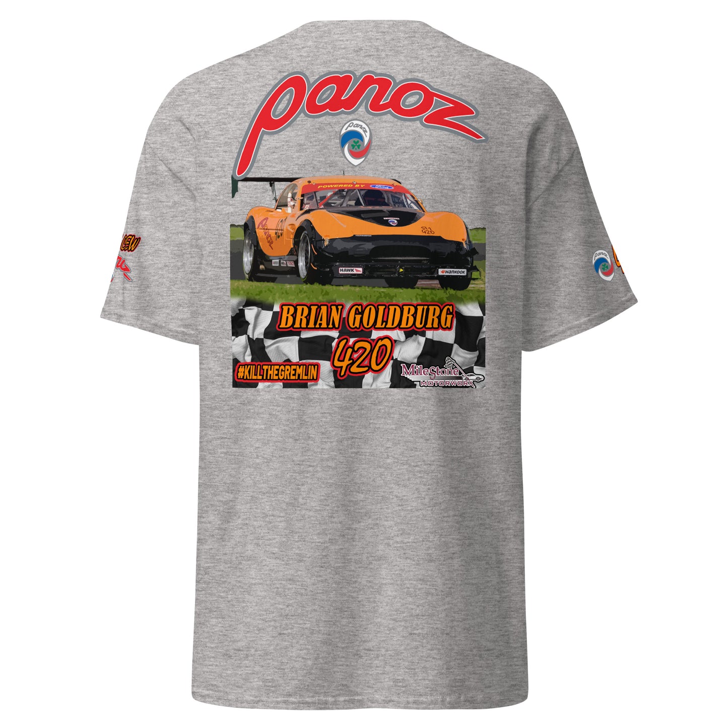 Team 420 Crack Crew Panoz Short Sleeve Shirt With Print on Sleeves