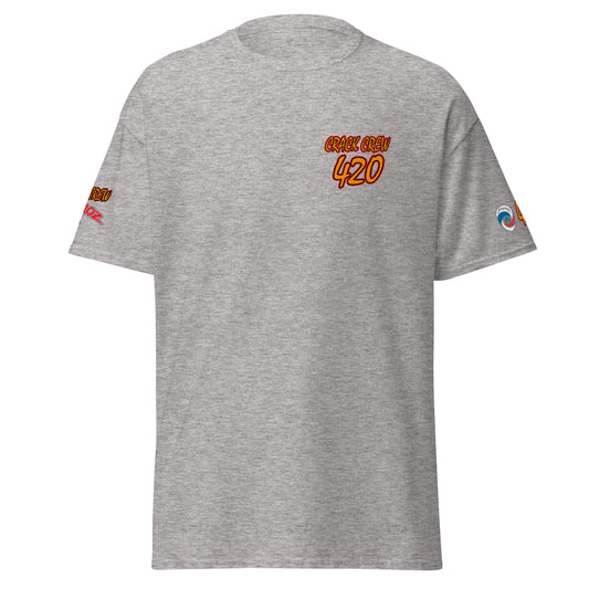 Team 420 Crack Crew Panoz Short Sleeve Shirt With Print on Sleeves