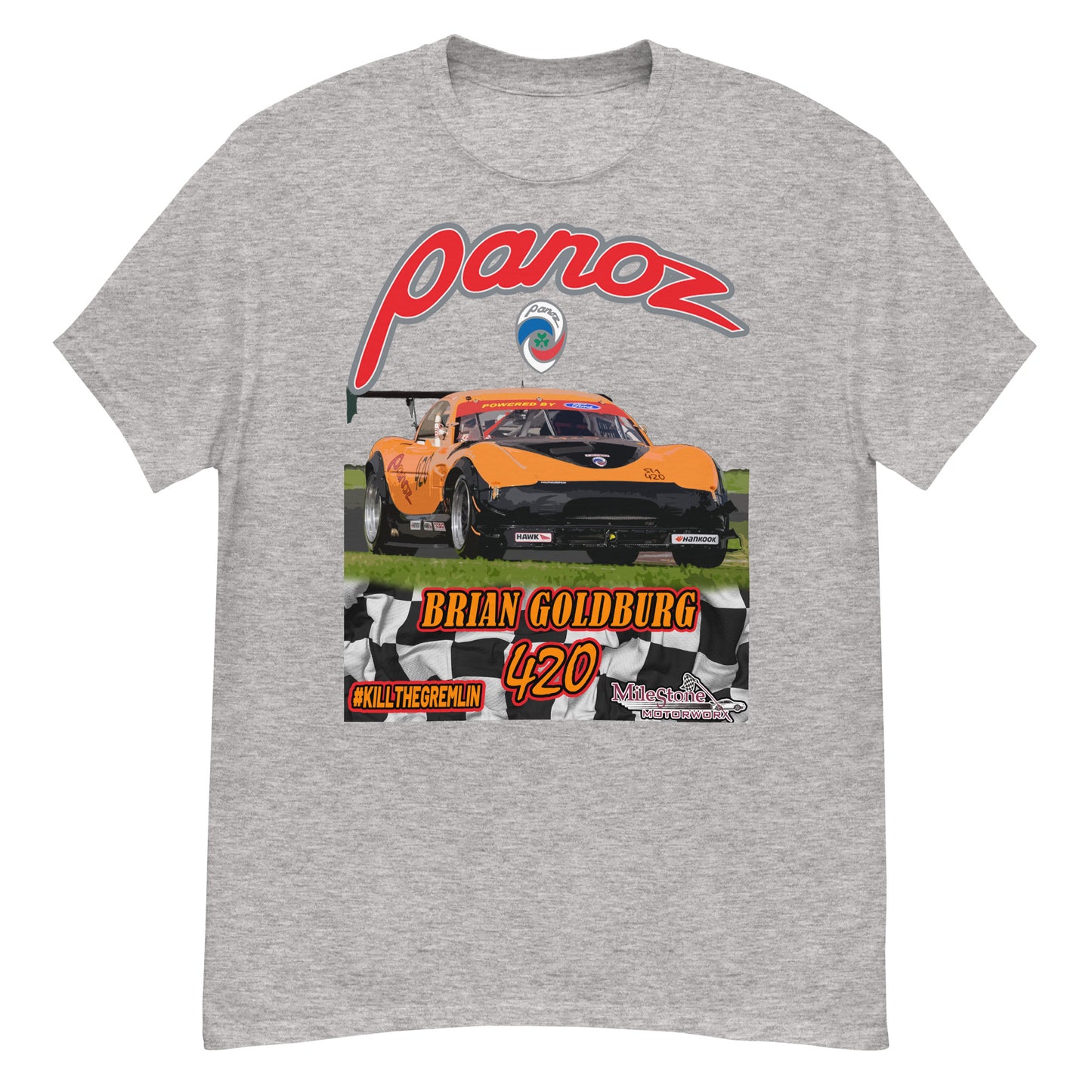 Team 420 Panoz Short Sleeve Shirt Front Print Only