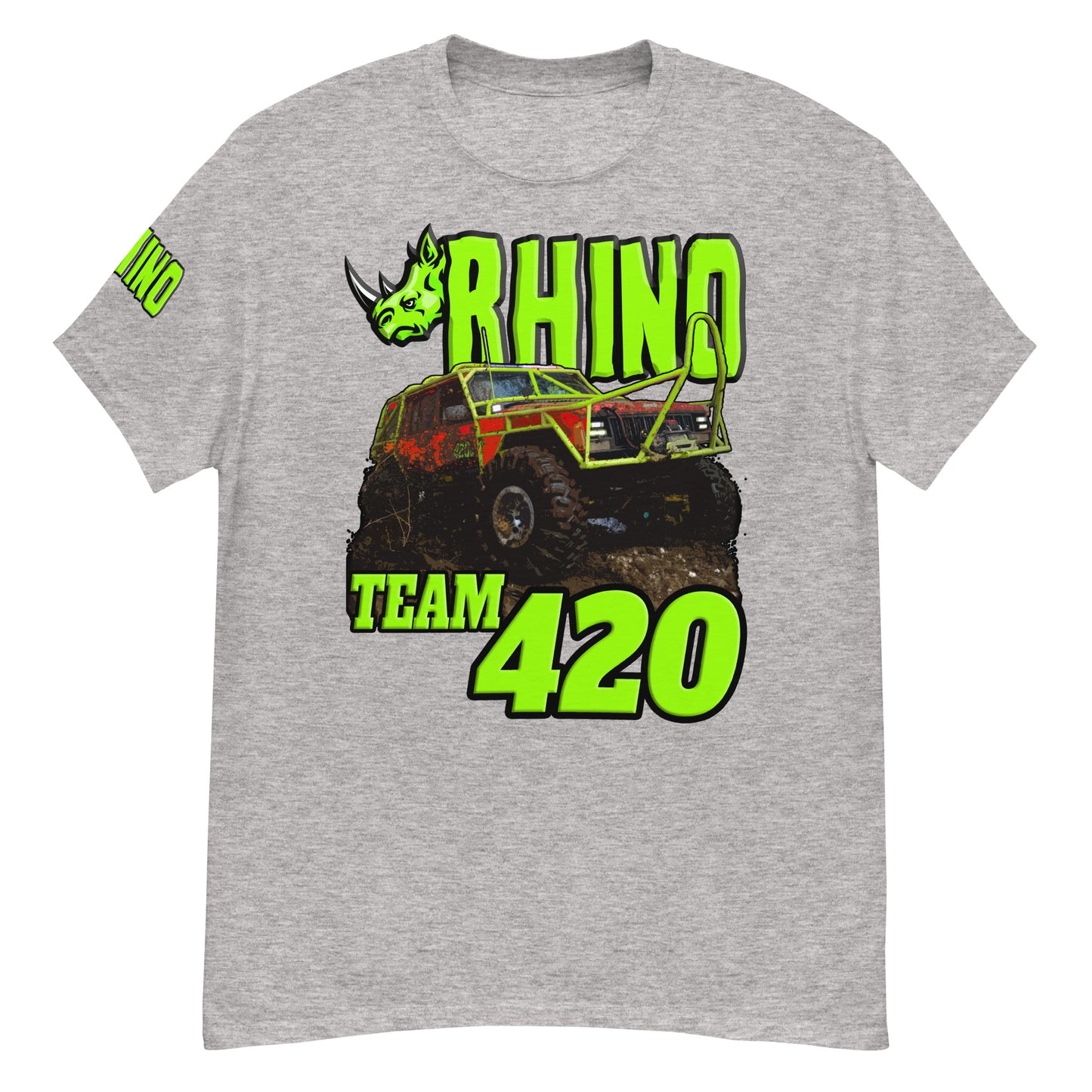 Rhino Team 420 Short Sleeve Shirt with Print on Sleeve