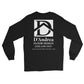 D'Andrea Floor Design White Lettering Long Sleeve Shirt