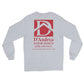 D'Andrea Floor Design Red Lettering Long Sleeve Shirt