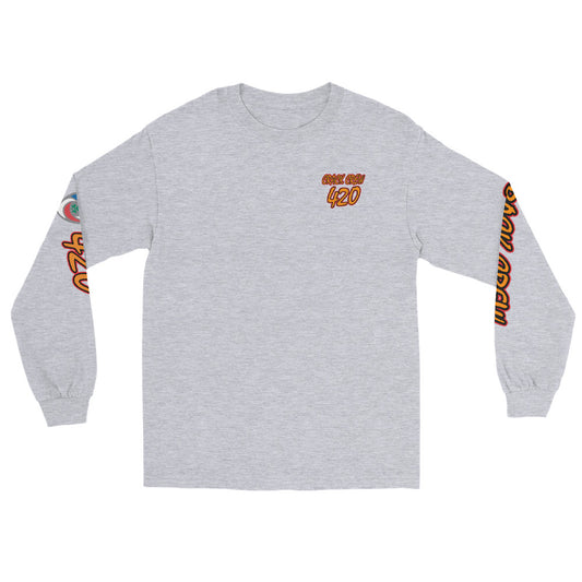 Team 420 Crack Crew Long Printed Sleeve Shirt