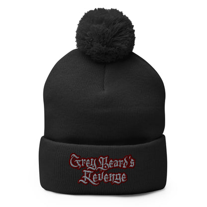 Greybeard's Revenge Pom-Pom Beanie