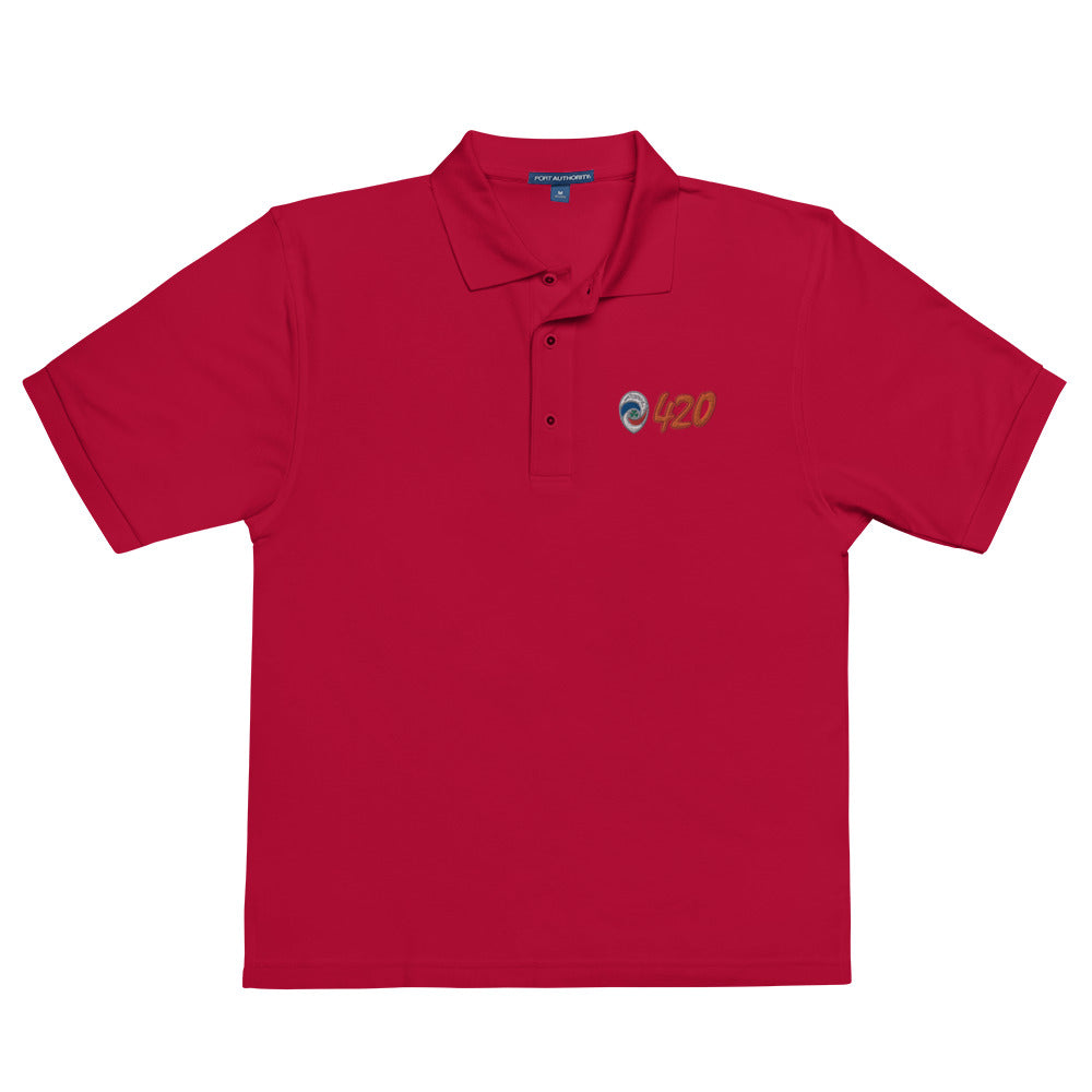 Team 420 Embroidered Panoz Polo