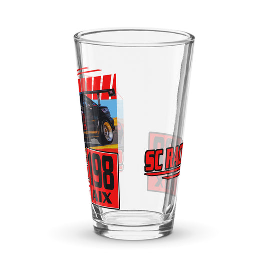 SC Racing Pint Glass