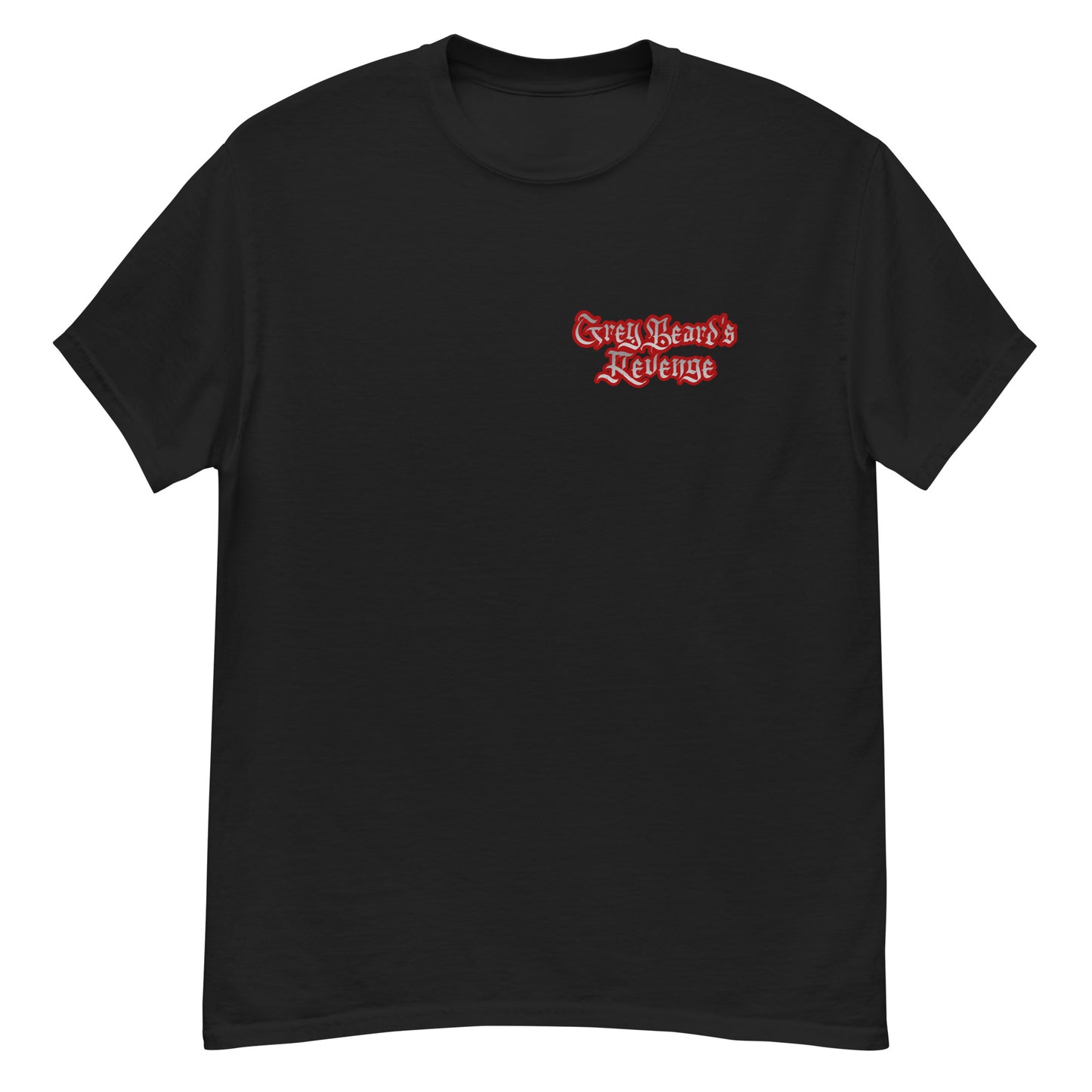 Greybeard's Revenge T Shirt Lg front