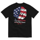 Cotton 3/4 Customs Flag T Shirt