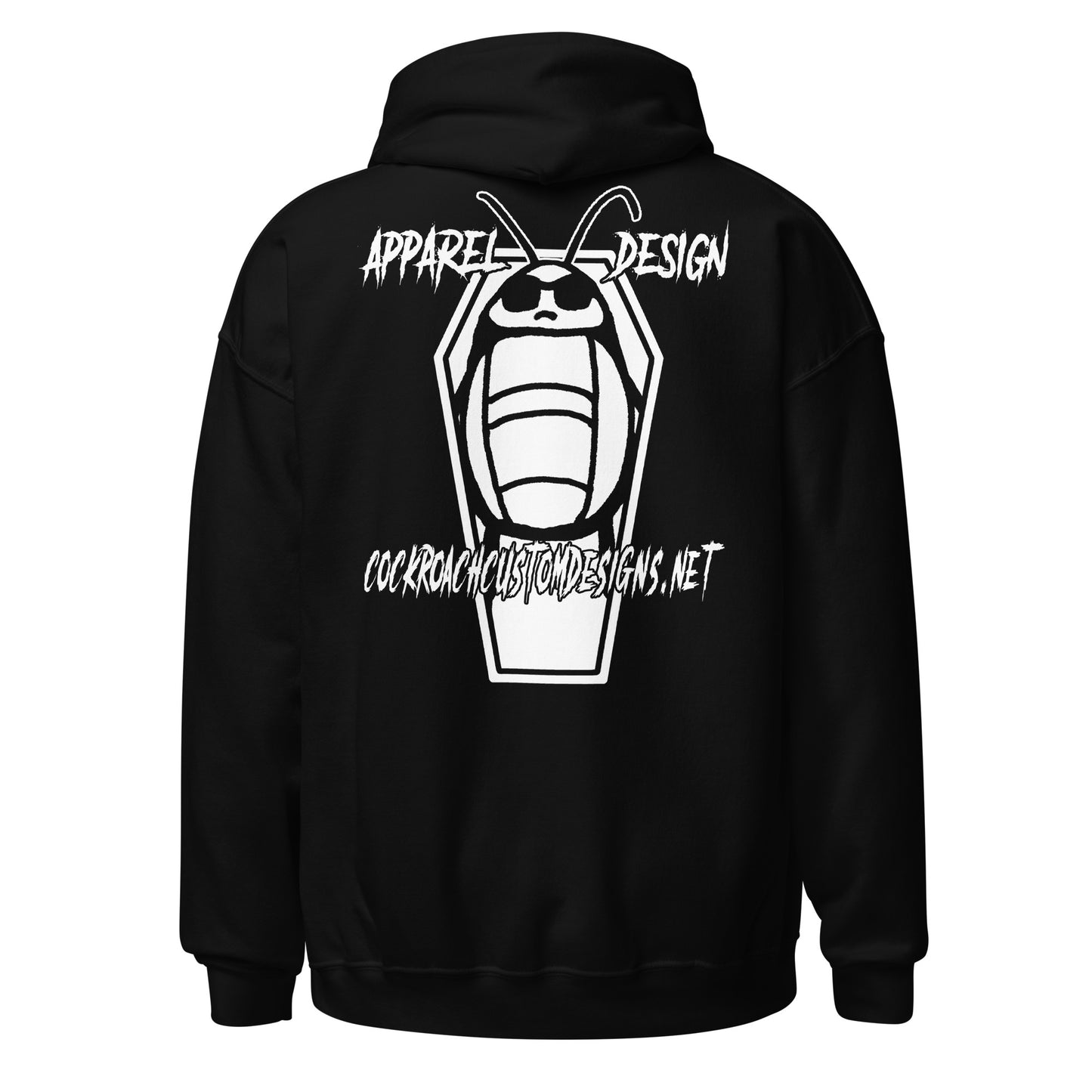 Cockroach Custom Design Embroidered Hoodie