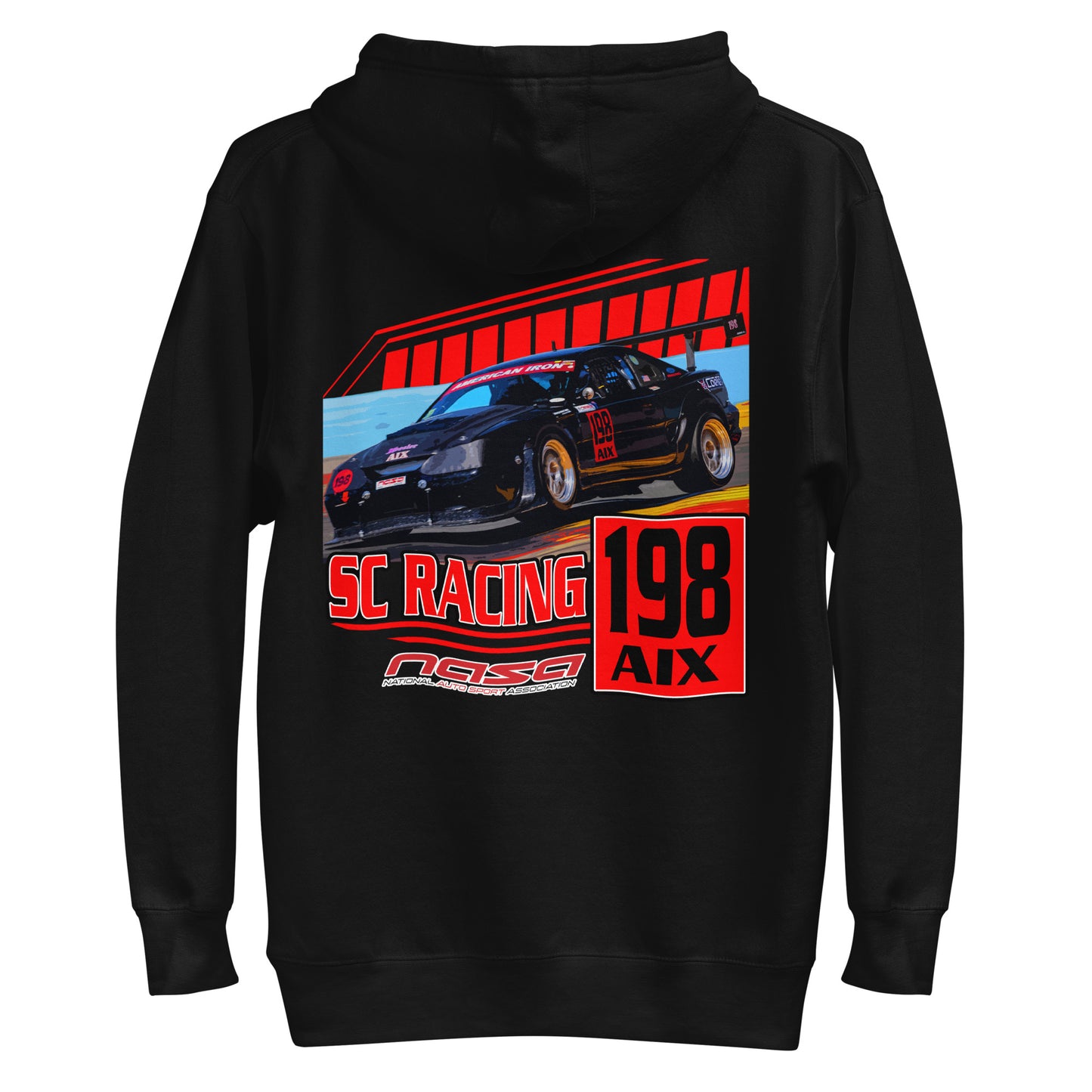 SC Racing Large Embroidery Hoodie