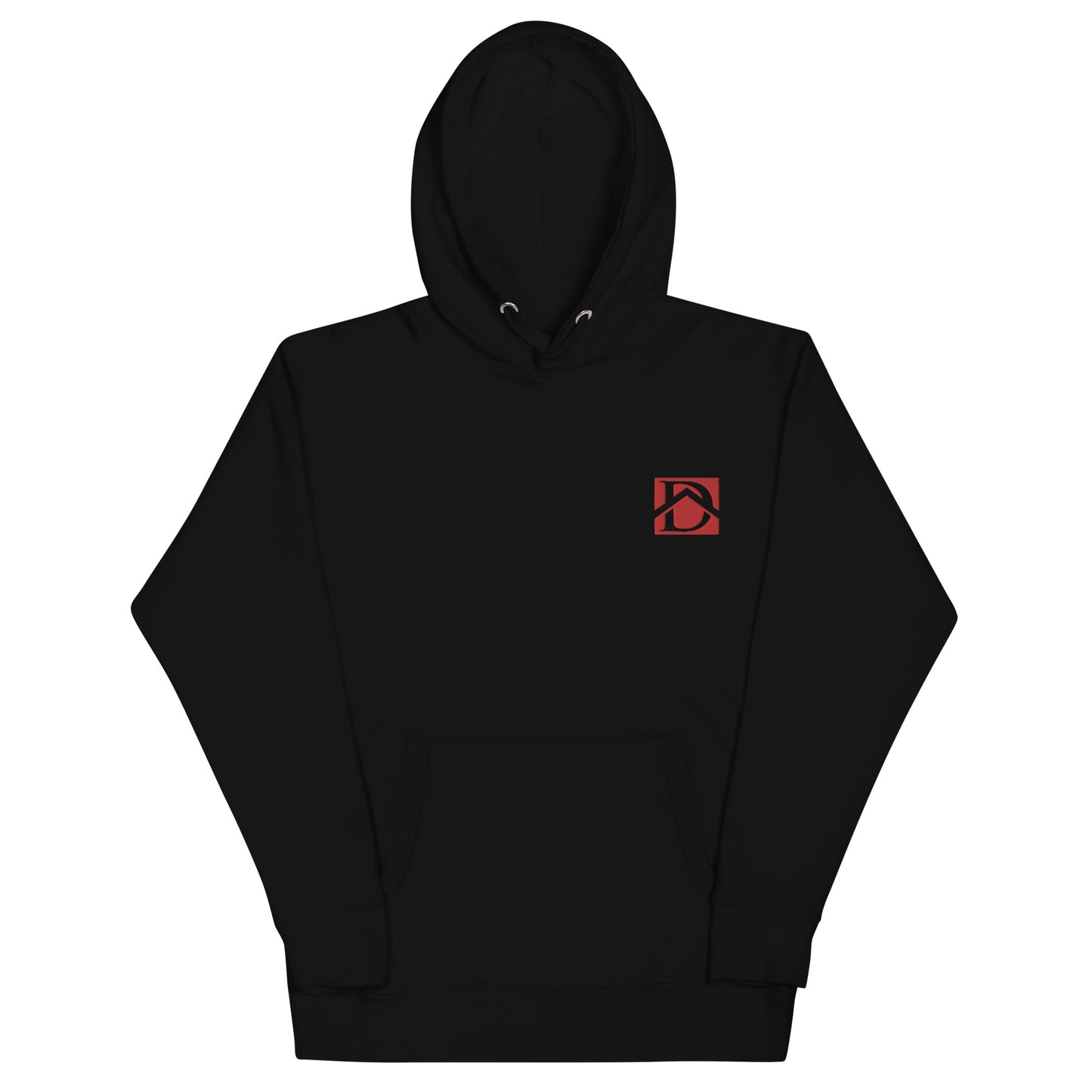 D'Andrea Floor Design Red Lettering Hoodie