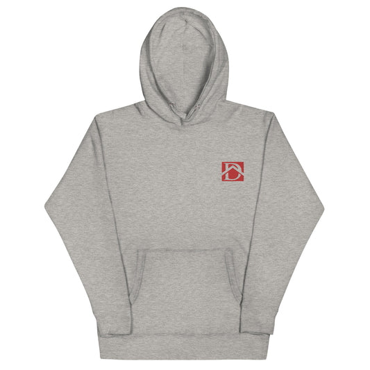 D'Andrea Floor Design Red Lettering Hoodie