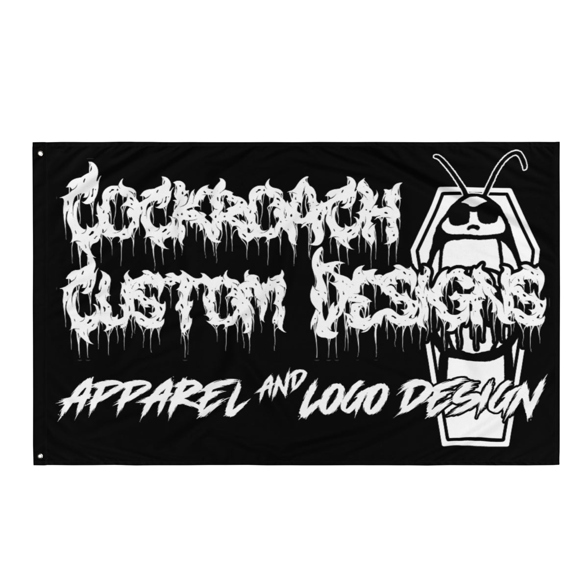 Custom Cockroach Cockroach Custom Designs Flag – CockroachCustomDesigns