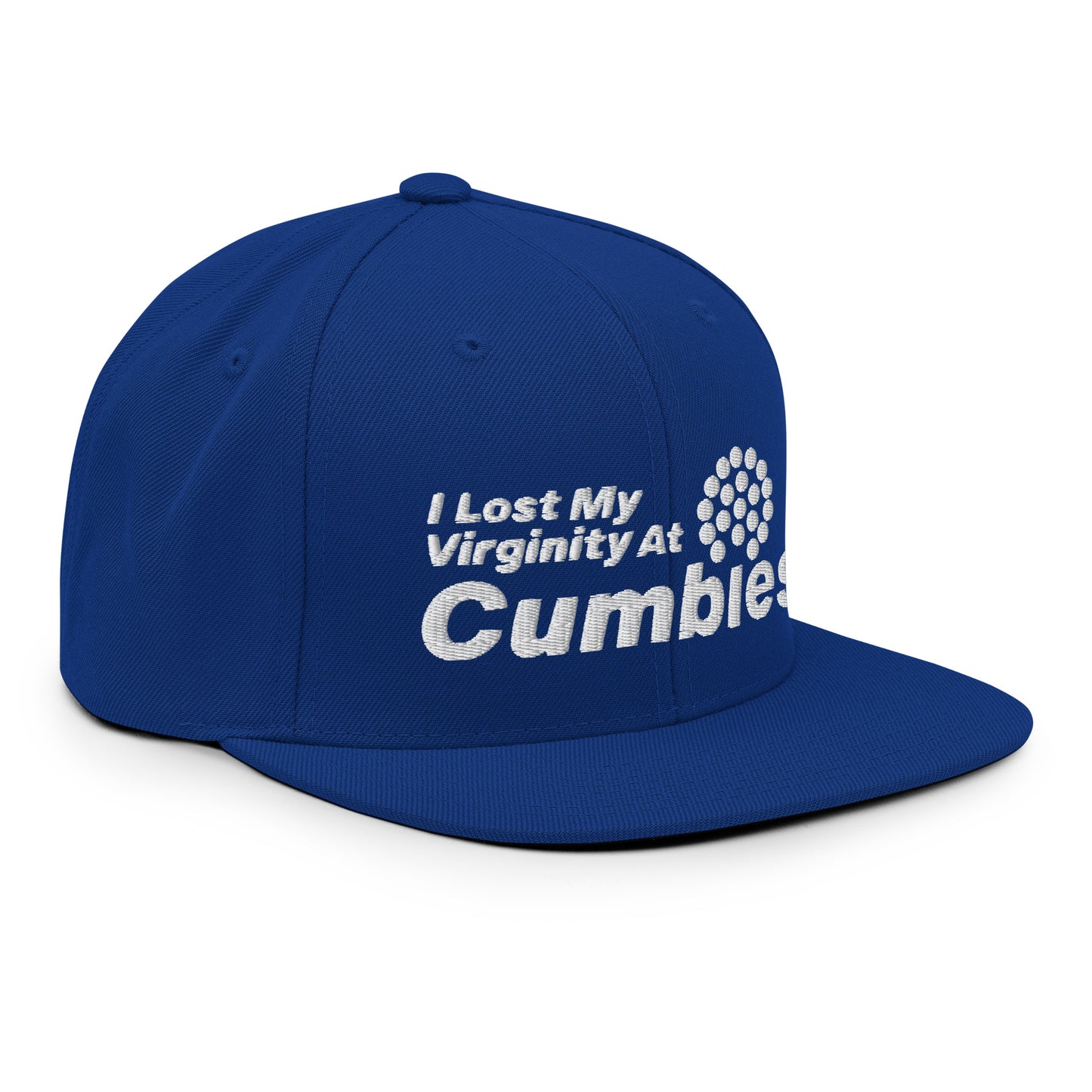 I lost My Virginity At Cumbies Snapback Hat