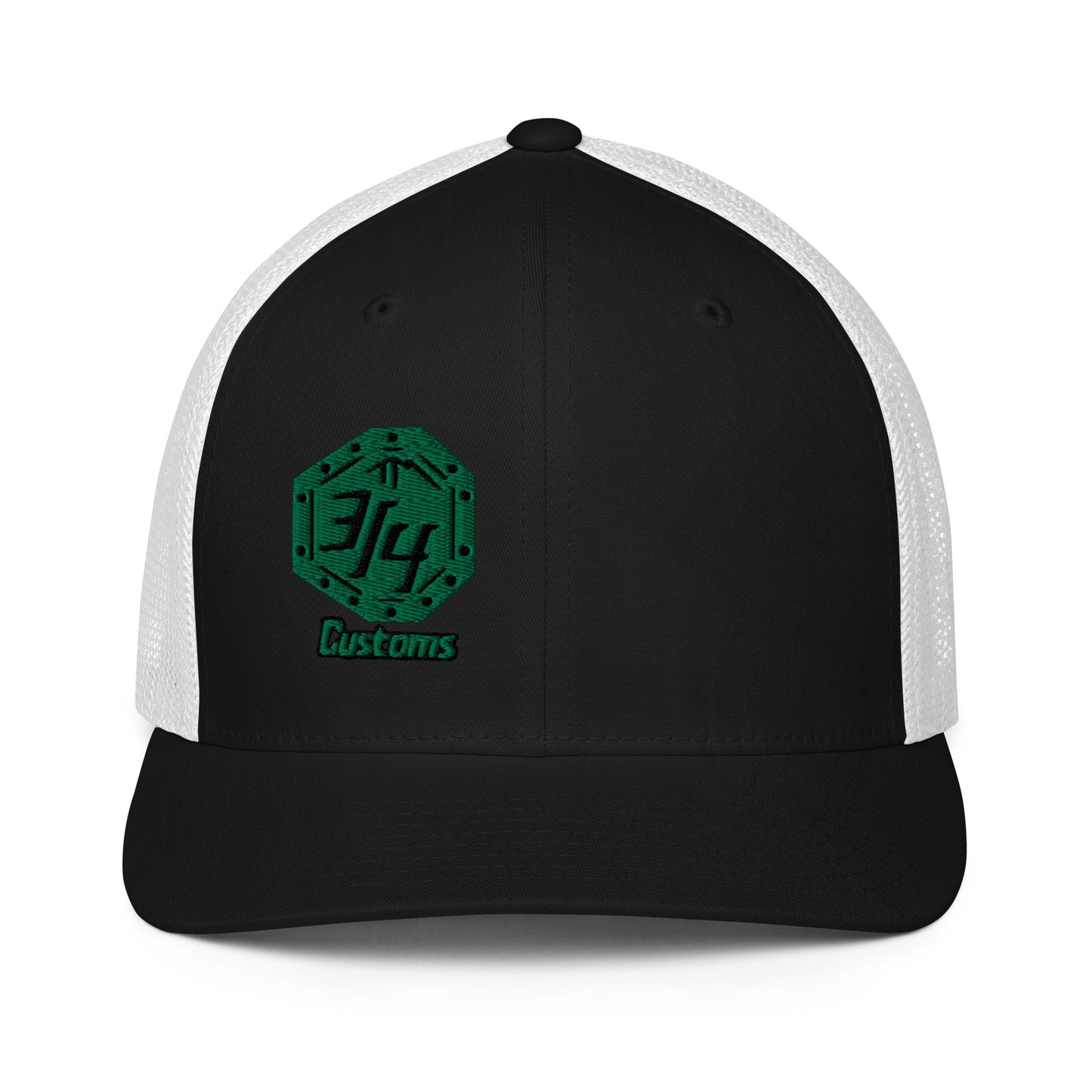 3/4 Customs Closed-back trucker cap