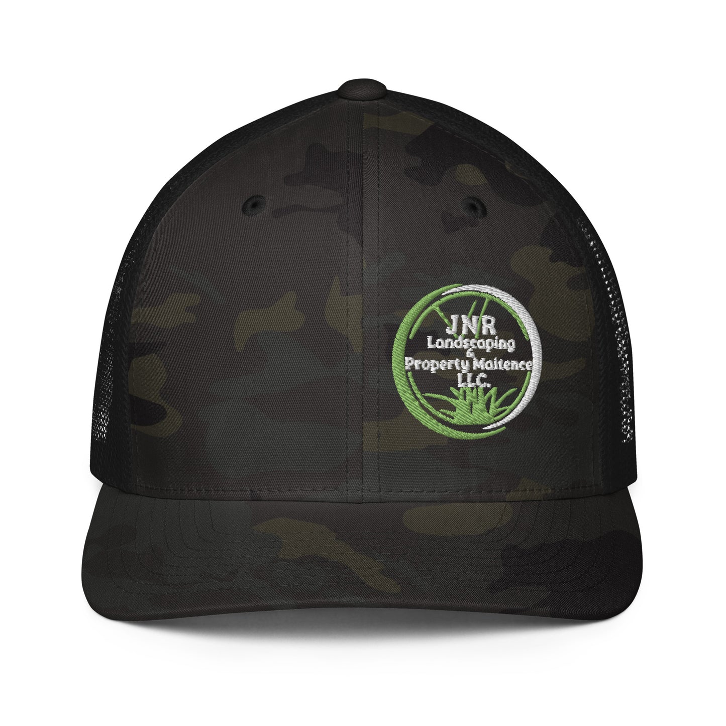 JNR Landscaping Closed-back trucker cap