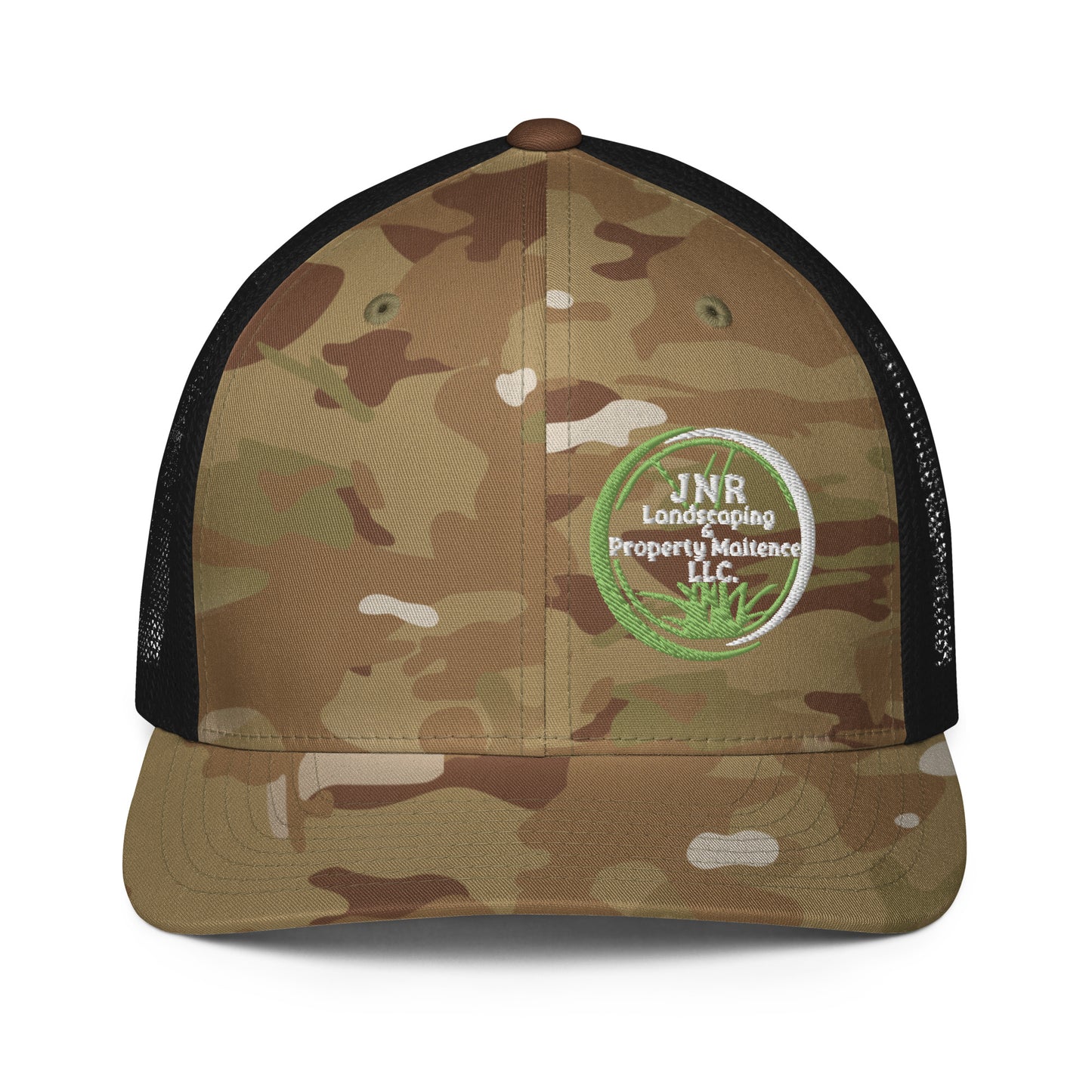 JNR Landscaping Closed-back trucker cap