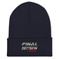 Final Decision Trucking Cuffed Beanie