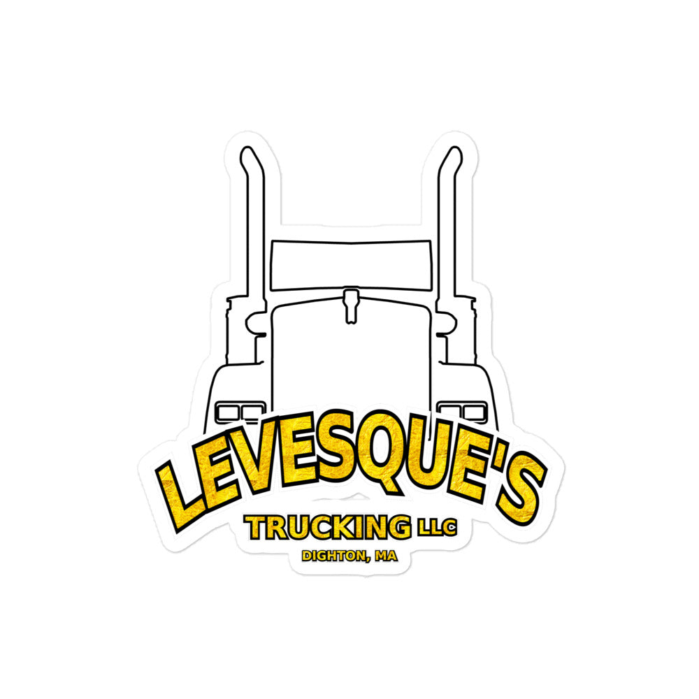 Levesque's Trucking Sticker