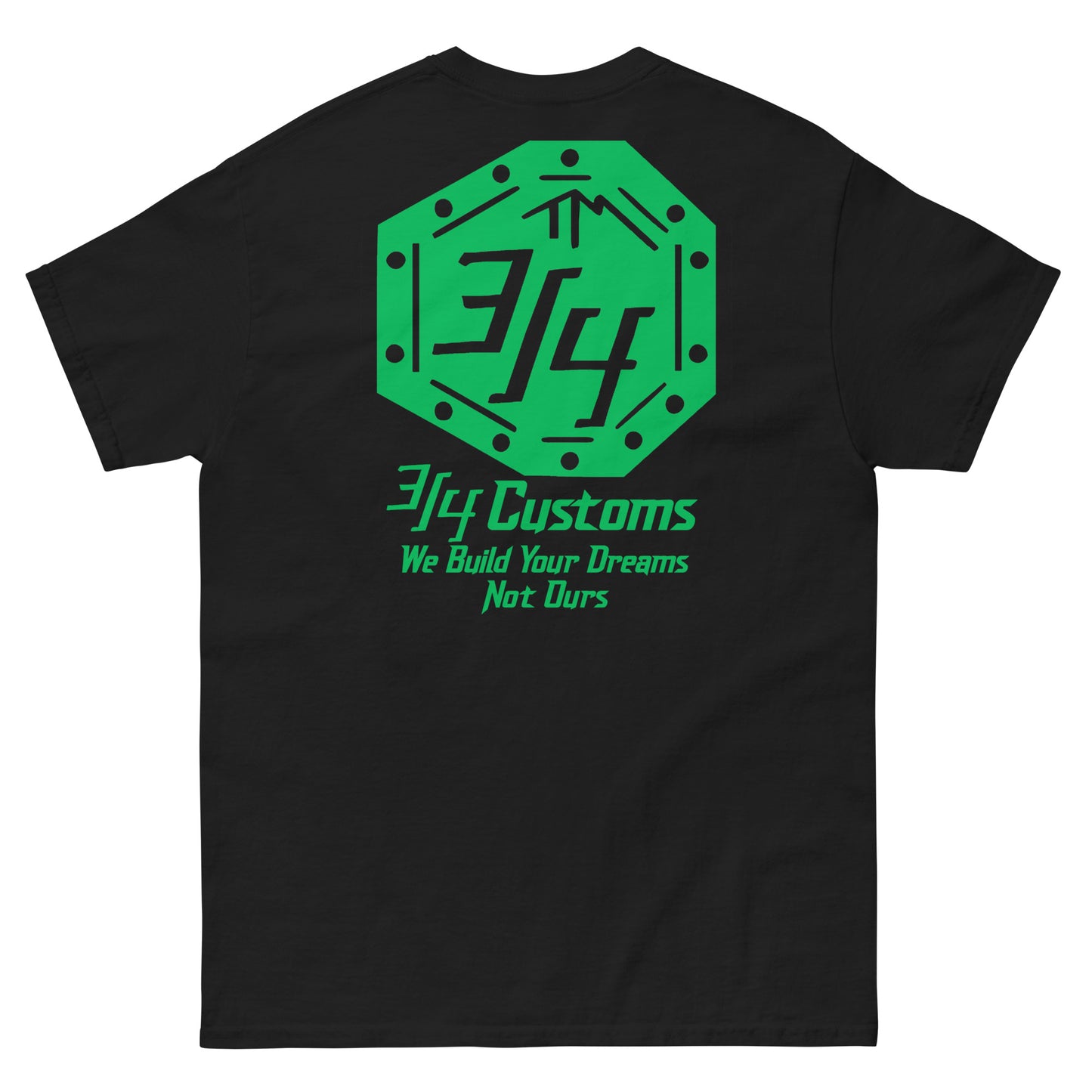 3/4 Customs Green