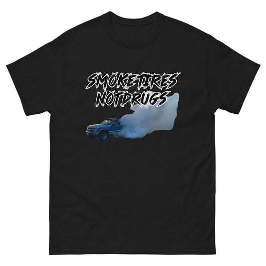 Smoke Tires Not Drugs Short Sleeve