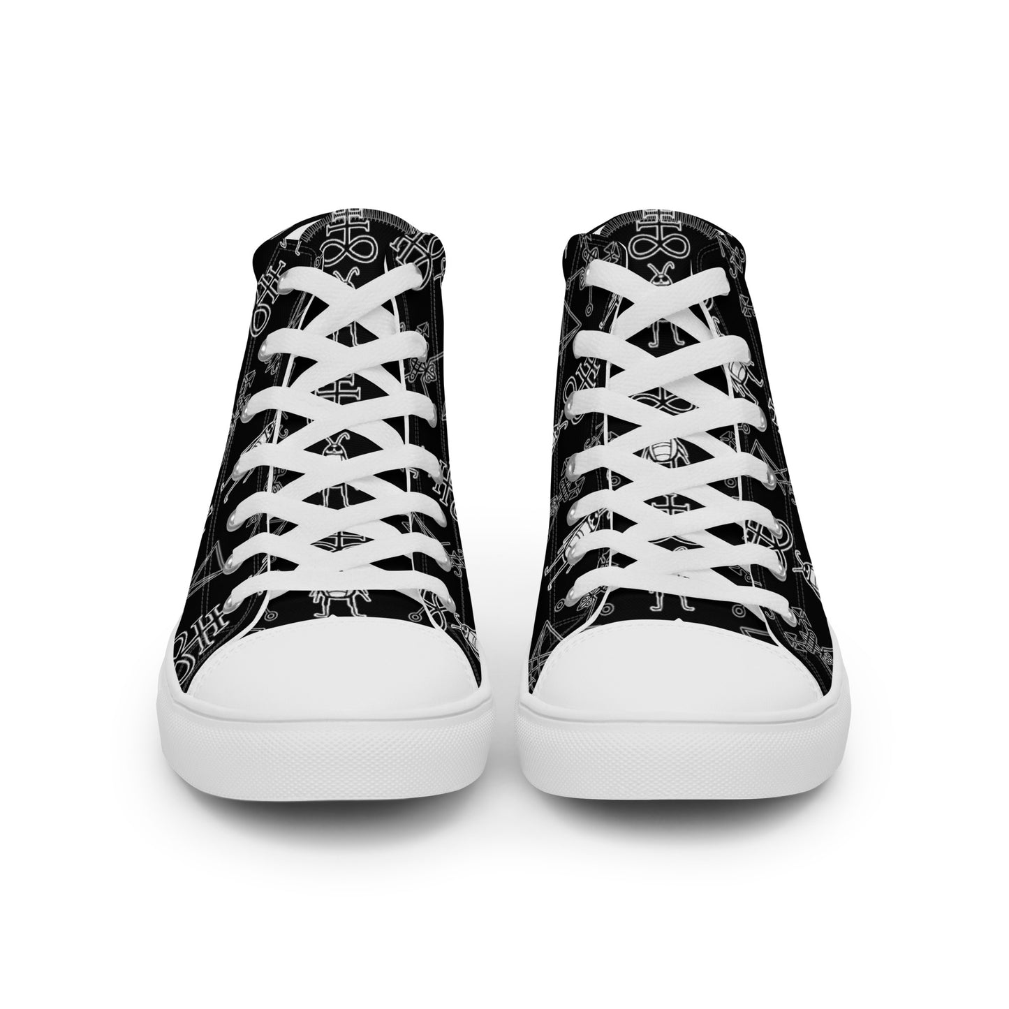 Men’s high top canvas shoes