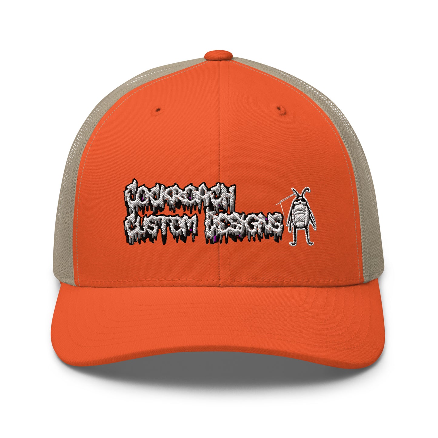 Cockroach Custom Designs Retro Trucker Hat