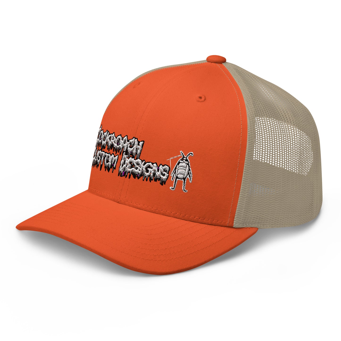 Cockroach Custom Designs Retro Trucker Hat