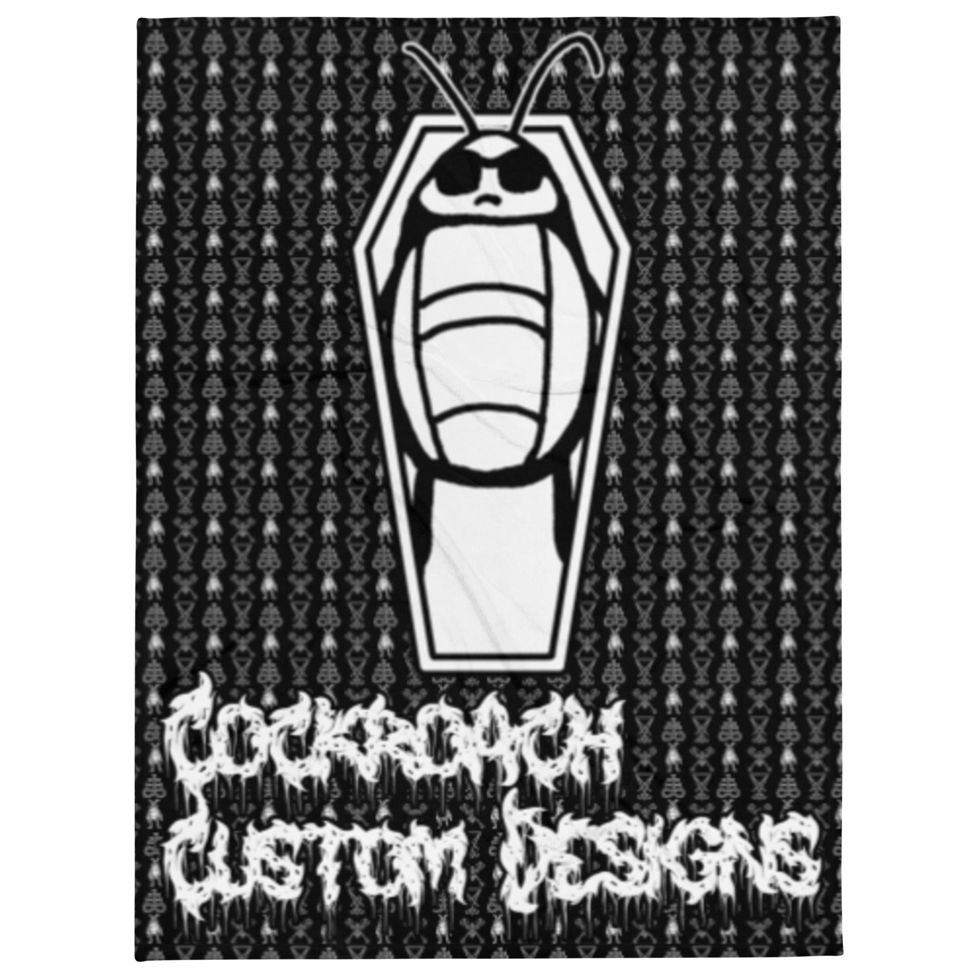 Custom Cockroach Cockroach Custom Designs Throw Blanket – CockroachCustomDesigns