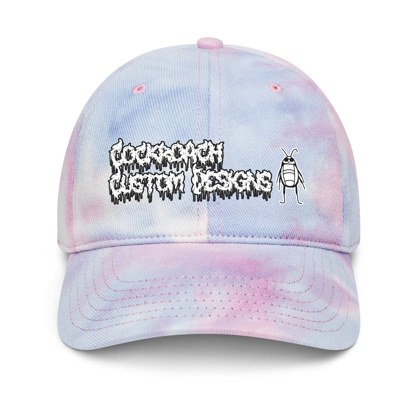 Cockroach Custom Designs Tie Dye Hat