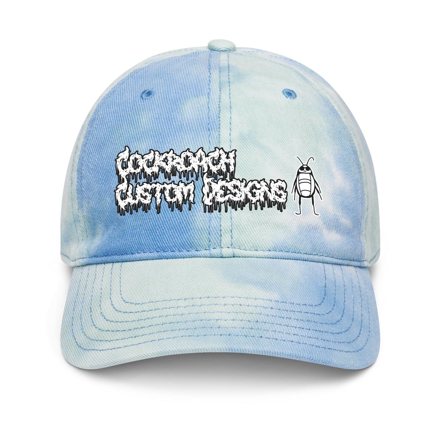 Cockroach Custom Designs Tie Dye Hat