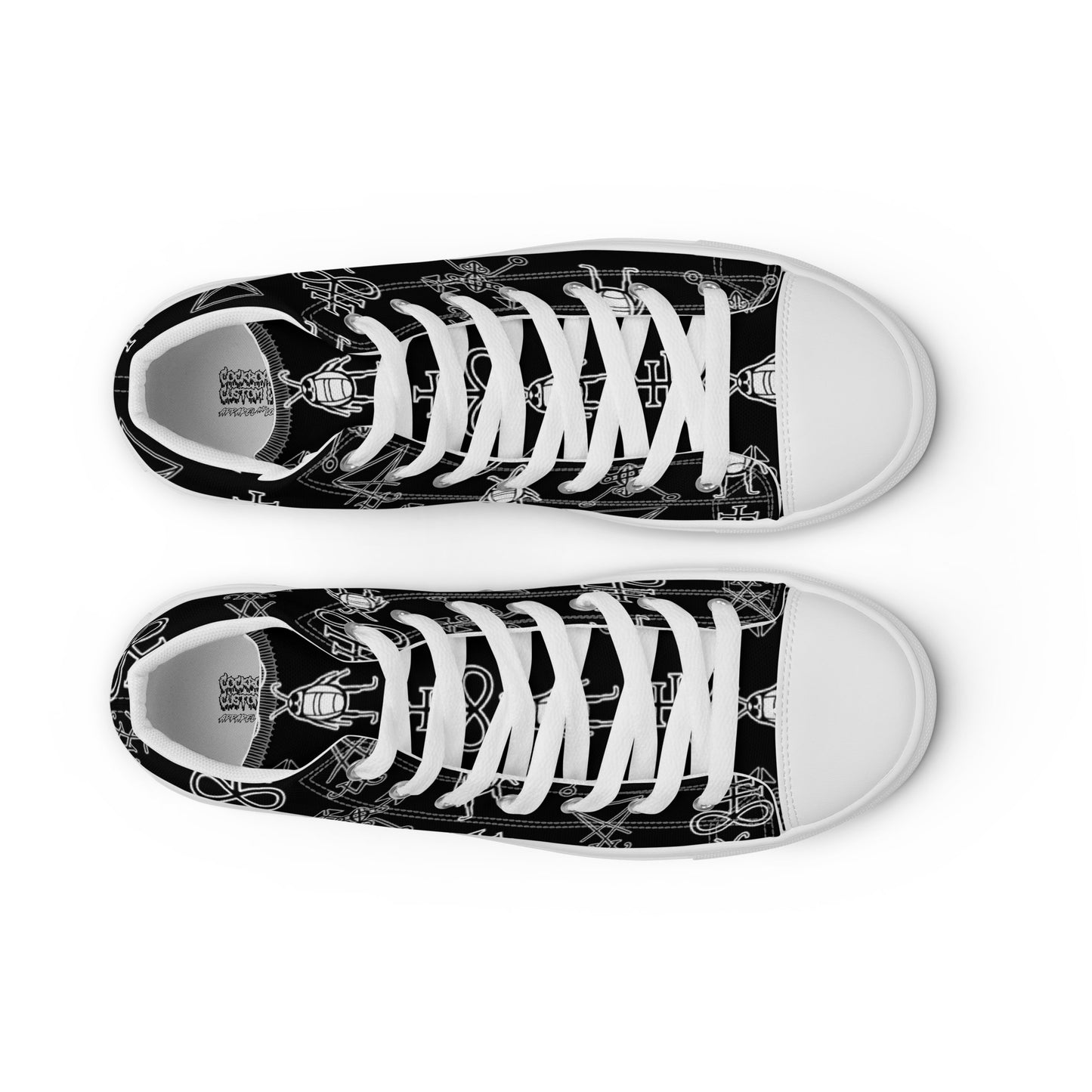 Women’s high top canvas shoes