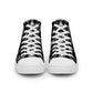 Women’s high top canvas shoes